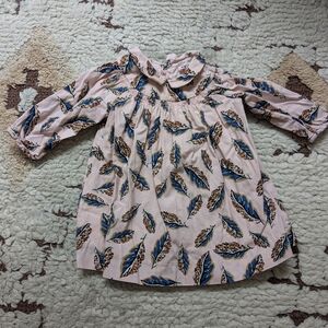 Bonpoint baby leaf dress